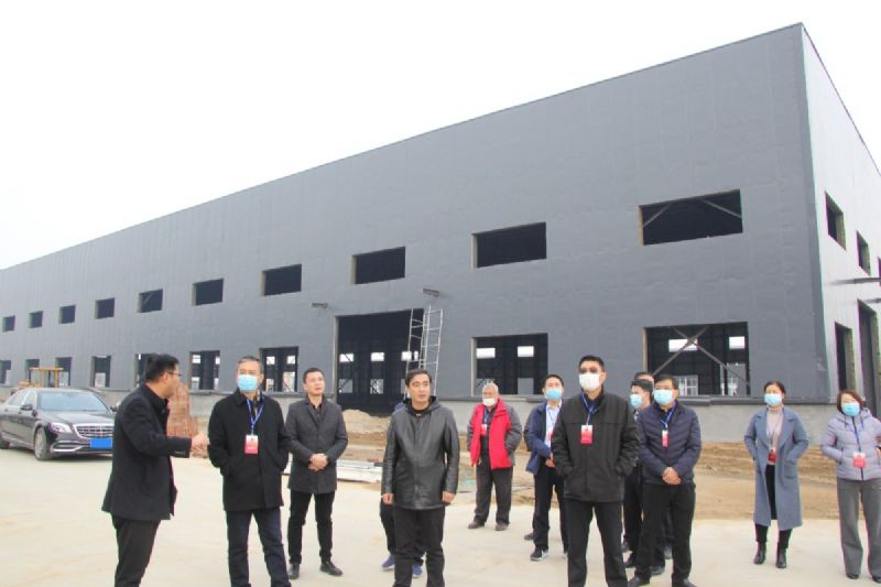 市人大常委會(huì)黨組書記、主任李中福一行到龍港新材料公司調(diào)研