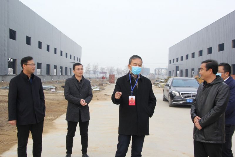 市人大常委會(huì)黨組書記、主任李中福一行到龍港新材料公司調(diào)研