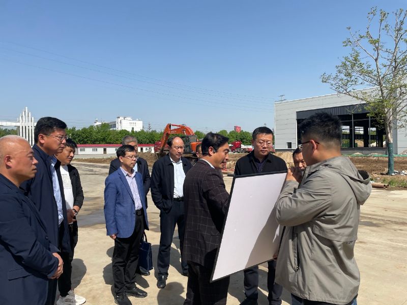 市委常委、市政府副市長劉煜帶隊調(diào)研龍港汽車城重點項目推進情況