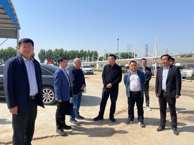 市委常委、市政府副市長劉煜帶隊調(diào)研龍港汽車城重點項目推進情況