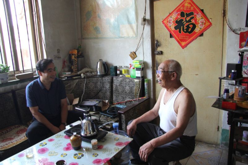 情系老黨員，慰問暖人心——新生代企業(yè)家代表、龍港集團常務(wù)副總經(jīng)理王敬武走訪慰問老黨員